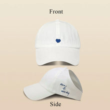 Load image into Gallery viewer, Kids Baseball Caps for Boys Girls Sun Hat Love Heart Hollow High Ponytail Caps Children Adjustable Baseball Caps for 4-12 Years