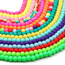 Load image into Gallery viewer, 1 String 6/9mm Clay Round Beads Loose Spacer Beads Polymer Clay Beads For Jewelry Making Diy Boho Bracelet Necklace Accessorie