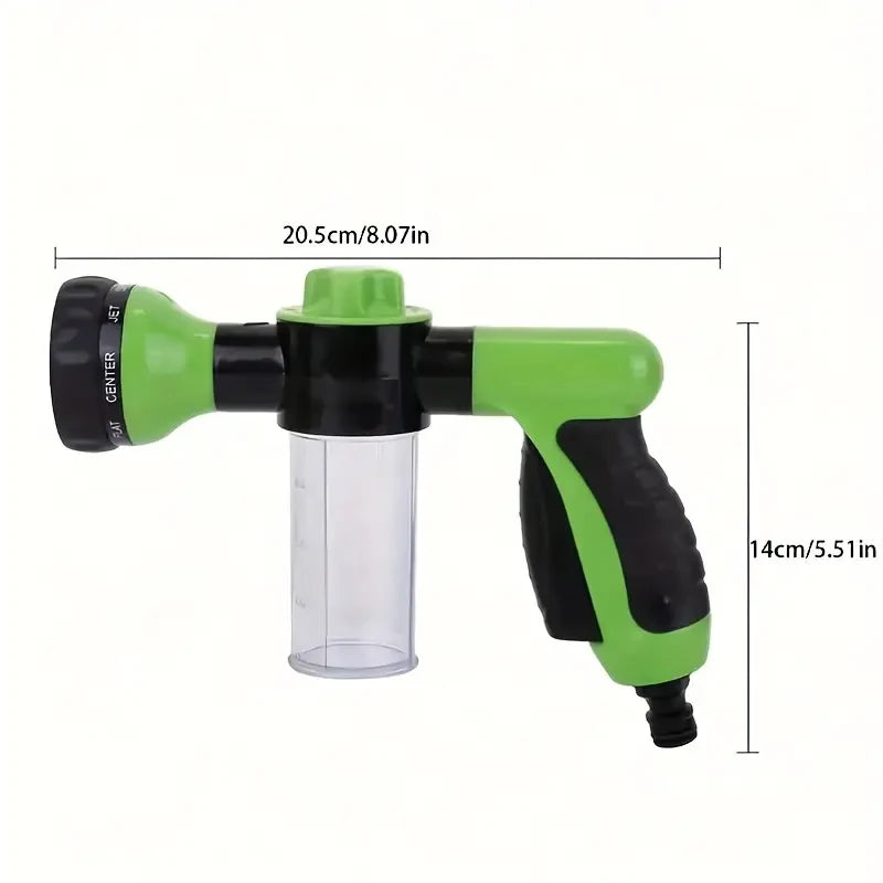 Garden Expandable Magic Hose, Various Spray Guns, Foam Pots, Car Washing Guns, Spray For Irrigation And Car Washing