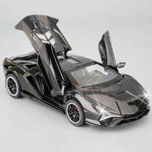 Load image into Gallery viewer, Simulation 1:32 Lambo Alloy Super Car Model Sound Light Collective Miniature Voiture Children Boy Diecast Toy Vehicle