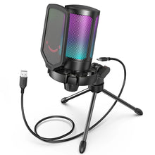Load image into Gallery viewer, FIFINE Ampligame USB Microphone for Gaming Streaming with Pop Filter Shock Mount&Gain Control,Condenser Mic for PC/MAC