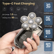 Load image into Gallery viewer, SEJOY Electric Shaver Hair Clipper 5IN1 Beard Trimmer Bald Head Shaver Wet & Dry