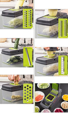 Load image into Gallery viewer, Vegetable Chopper Multifunctional Grater Cutter Kitchen Accessories Manual Fruit Slicer Potatos Shredders Cheese Onions Slicers