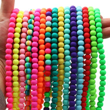 Load image into Gallery viewer, 1 String 6/9mm Clay Round Beads Loose Spacer Beads Polymer Clay Beads For Jewelry Making Diy Boho Bracelet Necklace Accessorie