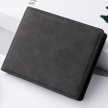 Load image into Gallery viewer, 2025 New Wallet Men Short Dollar Clip Zipper Simple Soft Leather Lightweight