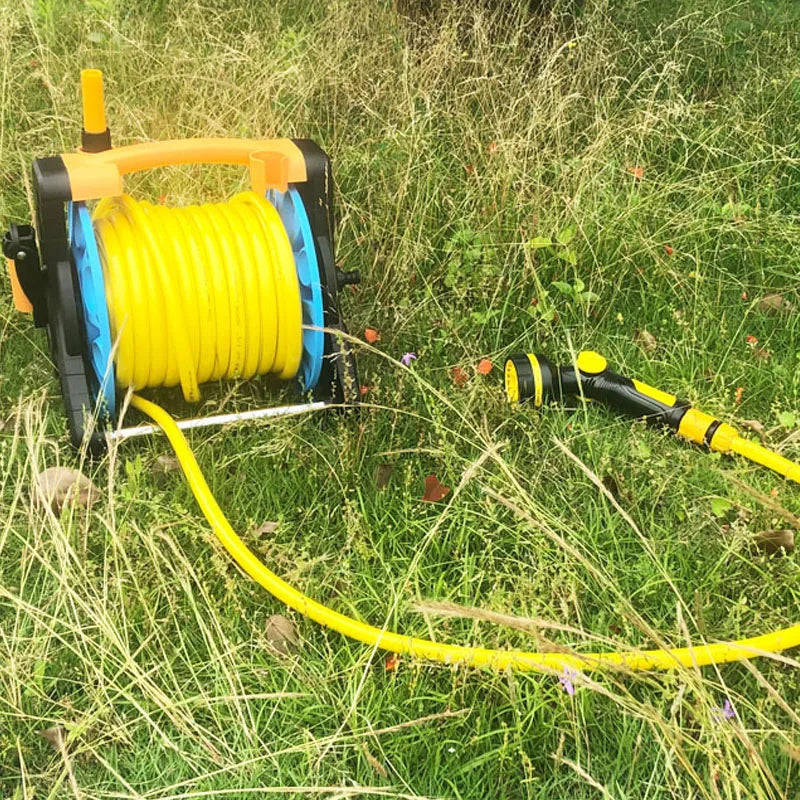 Garden Hose Reels,Water Pipe,Car Pipe Roll Rack,Portable Shelf Bracket,Household High Pressure, Vegetable Car Wash Storage, G1,