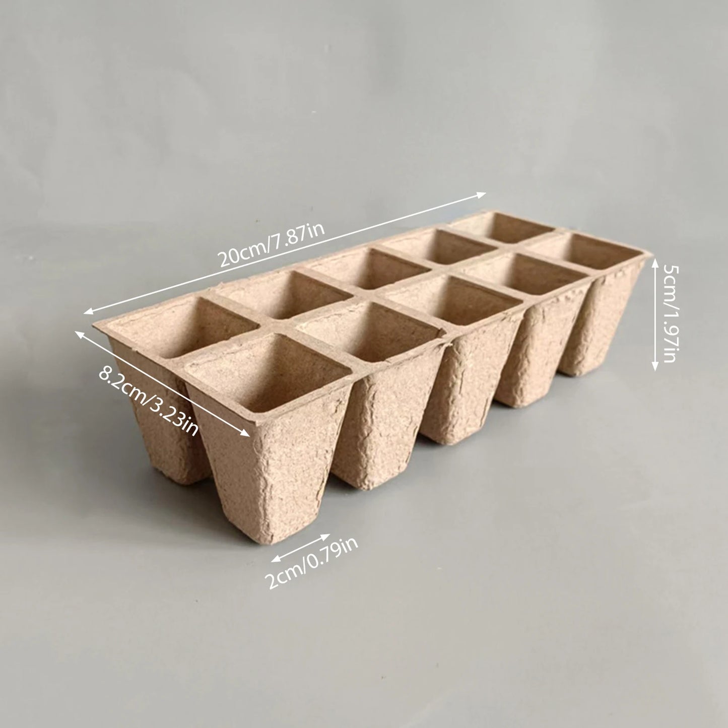 Seed Starter Tray Plants Growing Trays Germination Trays Organic Plant Starter Kit for Seed Growing Germination