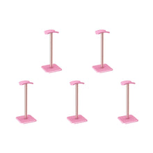Load image into Gallery viewer, 5-1PCS Universal Headphone Stand Aluminuim Alloy Headset Holder for Gaming Earphone Desktop Headphones Support Holder