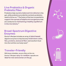 Load image into Gallery viewer, Bcuelov Probiotics 120 Billion CFU - 36 Strains with Prebiotics & Digestive Enzymes for Intestinal Digestion and Immune Support