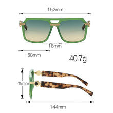 Load image into Gallery viewer, 2025 Sunglasses for Women Fashionable Square Frame Glasses with Golden Decorative Legs and Exquisite Design for Women Glasses