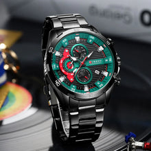 Load image into Gallery viewer, Watches For Men CURREN Man WristWatch Waterproof Chronograph Men Watch Military Top Brand Luxury StainlessSteel Sport Male Clock