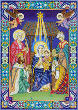 Load image into Gallery viewer, New 5d DIY Diamond Painting Cross Stitch Character Religious Lady, Round Diamond Embroidery Home Decoration 30x40cm