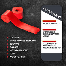 Load image into Gallery viewer, Fitness Muscle Training Band FLOSS BAND Muscle Bandages Pressure Wound Bandages Ankle Muscle Stickers Mobility Recovery Bands