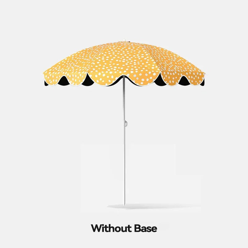 Garden Big Patio Umbrella Windproof Strong, Travel Beach Umbrella, Patio Sun Umbrella UV Protection, Large Camping Umbrellas