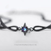 Load image into Gallery viewer, Delicate Shiny Zircon Star Bracelet for Women Simple Gothic Dark Angel Wings Trend Jewelry Girls Gift