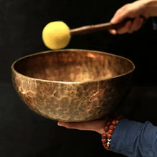 Load image into Gallery viewer, Therapeutic Tibetan Bowl Tibetan Bell Meditation Bowl Meditation Instruments Spiritual Meditation Musical Instruments Percussion