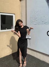 Load image into Gallery viewer, White Dresses for Women 2024 Woman Dress Clothes Midi X New in Chic and Elegant Pretty Cheap Casual Y2k Outfits Harajuku Cotton