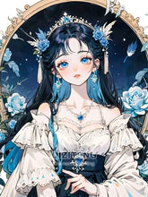 Load image into Gallery viewer, 5D Diamond Painting Anime Girl DIY Cartoon Cross Stitch Full Square Round Diamond Mosaic Embroidery Art Home Decoration Gift