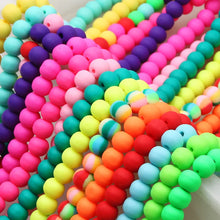 Load image into Gallery viewer, 1 String 6/9mm Clay Round Beads Loose Spacer Beads Polymer Clay Beads For Jewelry Making Diy Boho Bracelet Necklace Accessorie