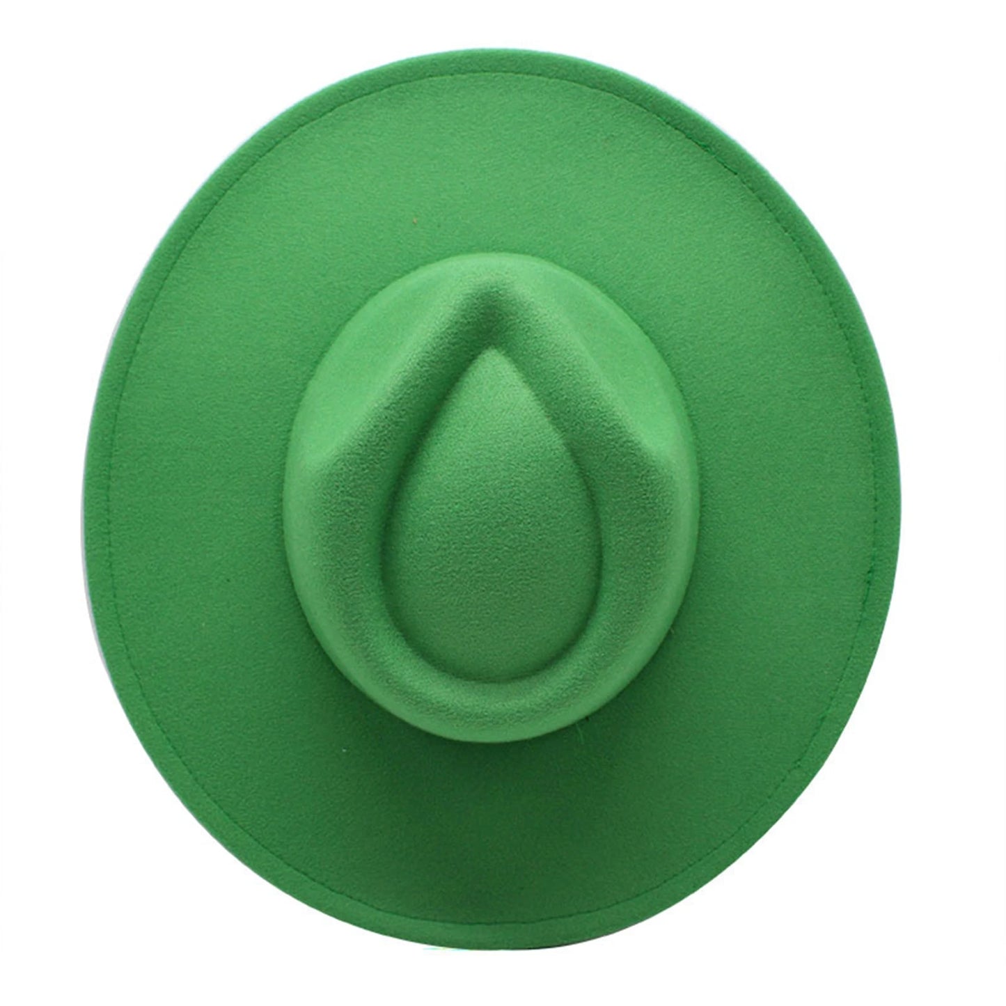 Womens Felt Hat Fedoras Big Brim Hats for Women British Style Vintage Church Hats Lady Flat Brim White Jazz Cap