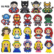 Load image into Gallery viewer, Children's Handmade Diamond Painting Sitcker Pokemon Kit Digital Rod-Shaped Diamond Painting Kit For Cartoon Nnimals Easy to DIY