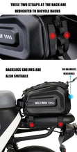 Load image into Gallery viewer, 4L Multifunctional Bicycle Rear Seat Bag Waterproof Cycling Bike Rack Trunk Cargo Bag Pannier Bag Handbag Shoulder Bag