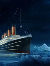 Load image into Gallery viewer, Diamond Painting Full Kit The Titanic Movie Scene 5D Diamond Mosaic Cross Stitch Rhinestone Art Pictures Embroidery Wall Decor