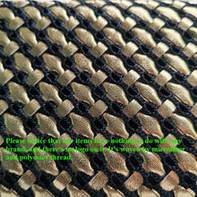 Load image into Gallery viewer, Woven Clutch Bag for Women Formal Party Contrast Color Microfiber Thread Braid Evening Bags Classic Chain Small Square Handbags