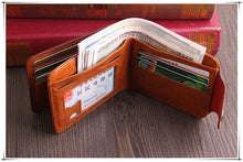 Load image into Gallery viewer, Men's Wallets with 100 US Dollar Pattern Money Clip PU Leather Wallet Zipper Card Holder Coin Pocket Purse Father's Day Gifts