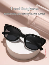 Load image into Gallery viewer, Sunglasses For Women With High-end Face, Small Anti-uv Large Frame Retro Cat Eye Glasses 2025 New Sunglasses 9673