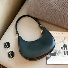 Load image into Gallery viewer, Women's Clutch Handbags Fashion Solid Color PU Leather Underarm Shoulder Bag Female Bag