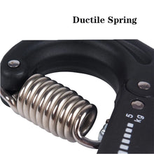 Load image into Gallery viewer, Adjustable R-Type Hand Grip Exercise Countable Strength Exercise Strengthening Pliers Spring Finger Pinch Wrist Expander
