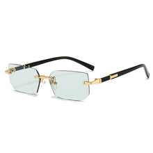 Load image into Gallery viewer, Fashion Rimless Sunglasses Men Women Populare Frameless Sun Glasses Male Female Classic Small Square Summer Traveling Shades