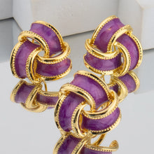 Load image into Gallery viewer, Unique Earrings Ring Simple Fashion Personality Creative Jewelry for Women Wedding Birthday Anniversary Party Daily Wearing