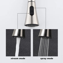 Load image into Gallery viewer, Kitchen Faucet with Pull Out Spraye Kitchen Faucet Single Handle Out Mixer Stream Sprayer Nozzle Stainless Steel Family