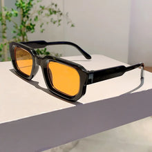 Load image into Gallery viewer, New Men Vintage Rectangle Frame Sunglasses Fashion Retro Sun Glasses Luxury Brand Design Glasses UV400 Eyewear Women Goggles