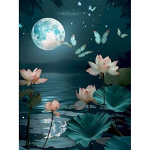 Load image into Gallery viewer, 5D DIY Full Square&Round Diamond Painting Forest Waterfall Landscape Set Mosaic Art Home Decoration Gift for Living Room Bar