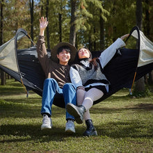 Load image into Gallery viewer, Travel Hammock, outdoor anti rollover, sun shading and anti mosquito, single or double person with mosquito ne