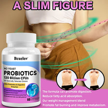 Load image into Gallery viewer, Bcuelov Probiotics 120 Billion CFU - 36 Strains with Prebiotics & Digestive Enzymes for Intestinal Digestion and Immune Support