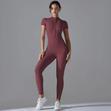 Load image into Gallery viewer, Women Bodysuits Fitness Sports Bodysuit Yoga Suit Breathable Quick Drying Sports Yoga Clothing Women's Gym Push Up Workout