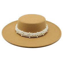 Load image into Gallery viewer, Bowler hat Women's cap hats for men fedoras fashion 2023 fedoras felt panama chapel beach elegant Wedding picture hat fascinator