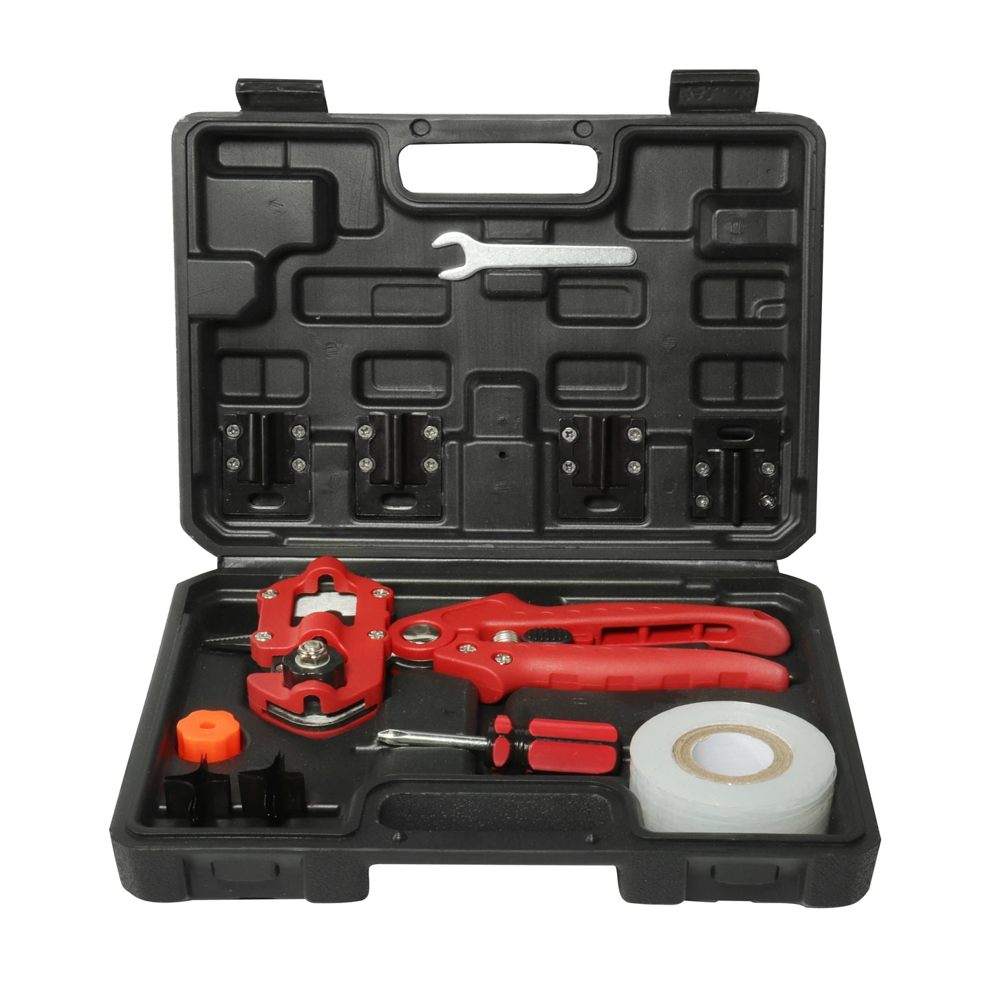 Garden Grafting Tool Multi-Function Seedling Fruit Tree Grafting Shears Farming Pruning Grafting Machine Budding with Toolbox