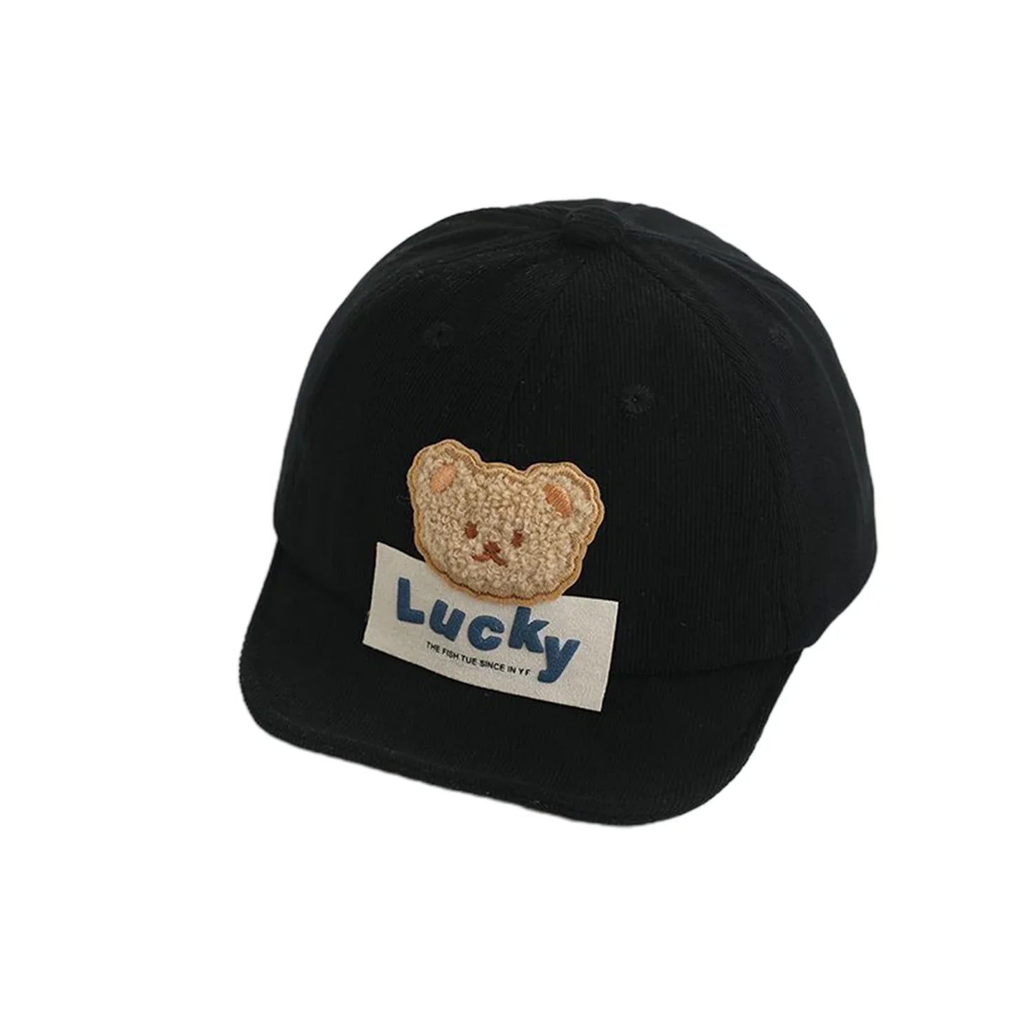 Kids Baby Boy Baseball Cap Cartoon Bear Embroidery Summer Trucker Hat Beach Sun Hat for Toddler Newborn Outdoor