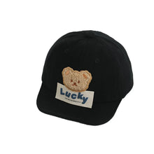 Load image into Gallery viewer, Kids Baby Boy Baseball Cap Cartoon Bear Embroidery Summer Trucker Hat Beach Sun Hat for Toddler Newborn Outdoor