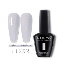 Load image into Gallery viewer, NAILCO 15ml Transparent Nude Color Series Jelly Gel Nail Polish Pink Red Nails Art Manicure Gel Varnishes Gellack Design Lacquer