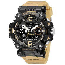 Load image into Gallery viewer, SMAEL Men Watches 50m Waterproof Sports Watch Military Man Sports Watch Digital 8072 Dual Display Watch Quartz Led Digital