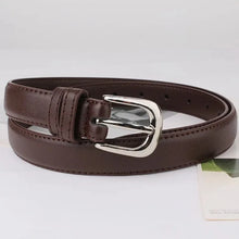 Load image into Gallery viewer, 1pc Women's Belt Fashion Simple Versatile Belt Authentic High Grade Trend Soft Belt Paired with Western Trousers Jeans Lady Belt