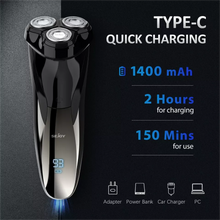 Load image into Gallery viewer, SEJOY 3D Electric Shaver Wet &Dry Rotary Shavers Pop-up Trimmer Waterproof Gifts