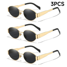 Load image into Gallery viewer, New Sunglasses For Women And Men UV400 Sun Glasses Alloy Oval Eyewear