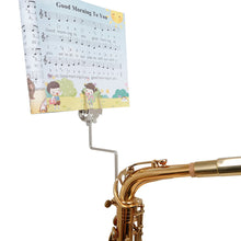 Load image into Gallery viewer, Music Stand Clarinet Trumpet Flute Winds Saxophone Baritone Portable Marching Sheet Music Stands Musical Instruments Accessories